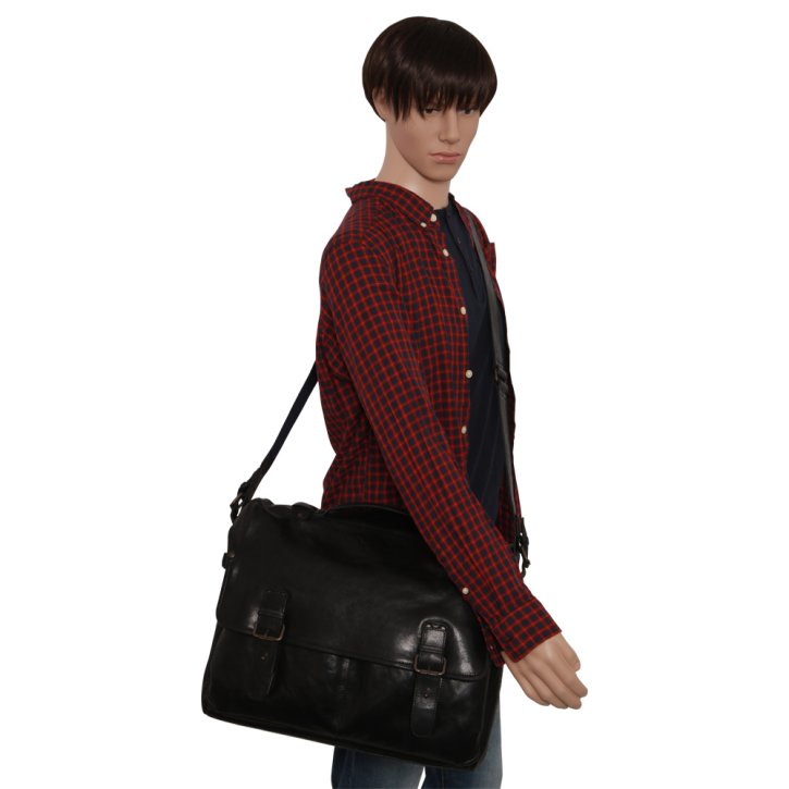 DELMORE black suit Laptoptasche