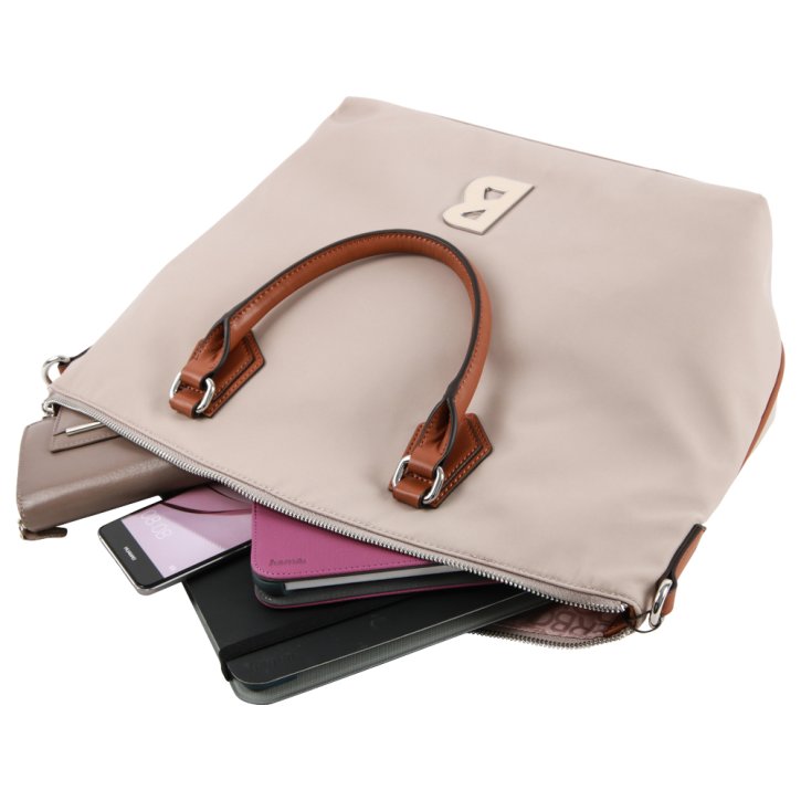  DAVOS LUISA Schultertasche beige
