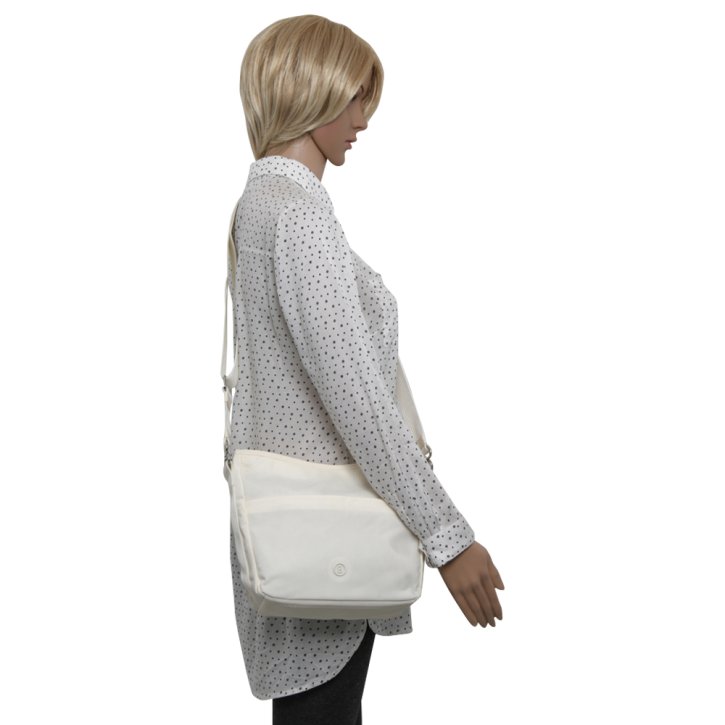 VERBIER IRMA Schultertasche white