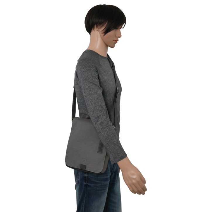 Bree PNCH STYLE 52 Schultertasche grey denim