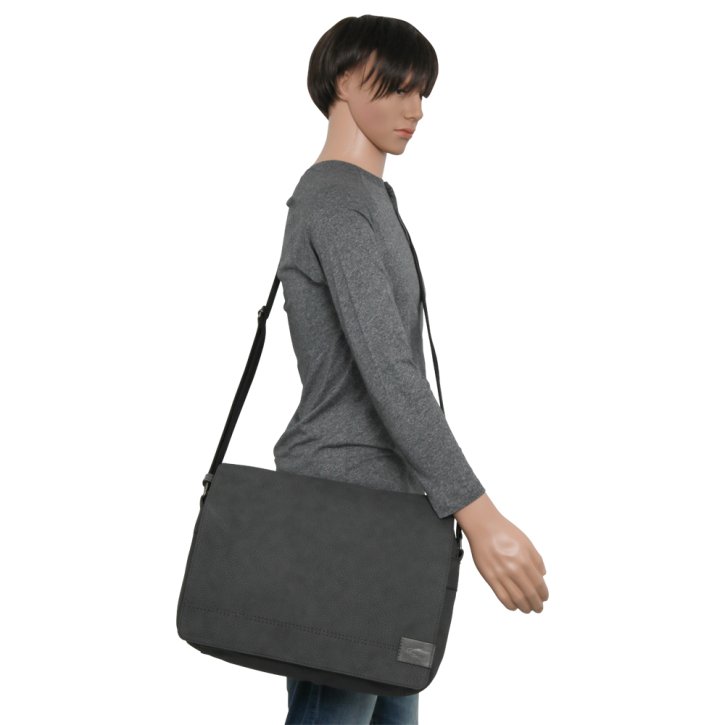 CAMEL ACTIVE SAIGON Messengertasche grau