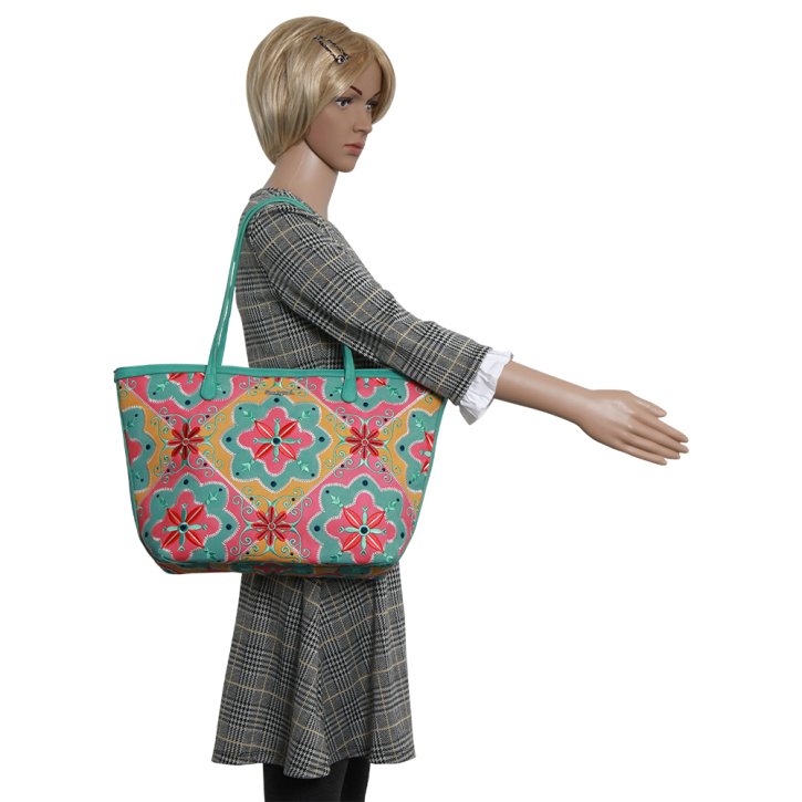 DESIGUAL MARY JACKSON CAPRI Shopper fucsia