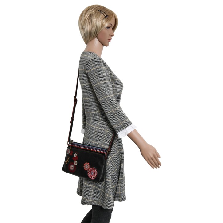 DESIGUAL CHANDY DURBAN Schultertasche negro