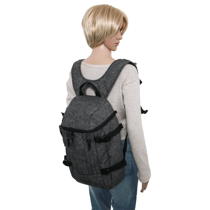 EASTPAK TOPFOLD Laptoprucksack ash blend