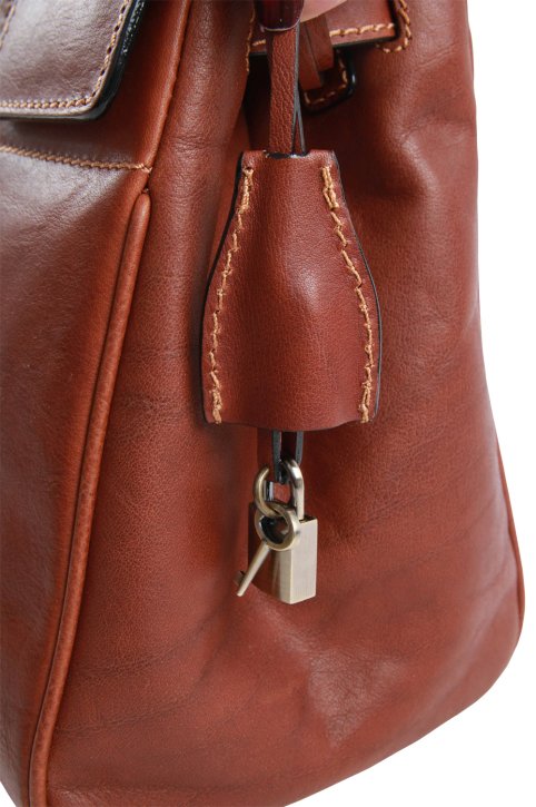 Gianni Conti Umhängetasche cognac