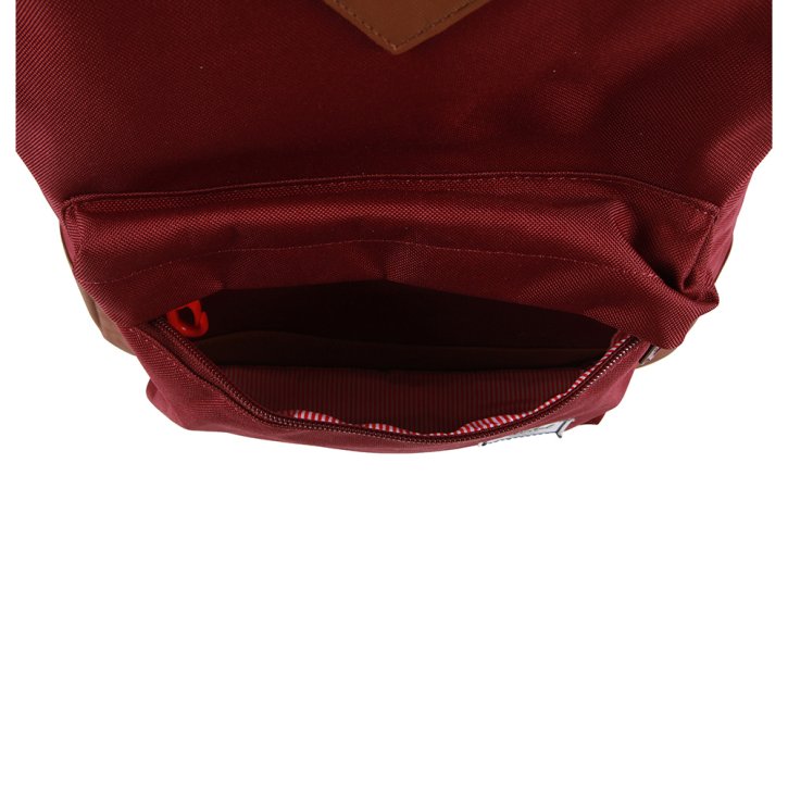 HERSCHEL HERITAGE WINDSOR wine/tan