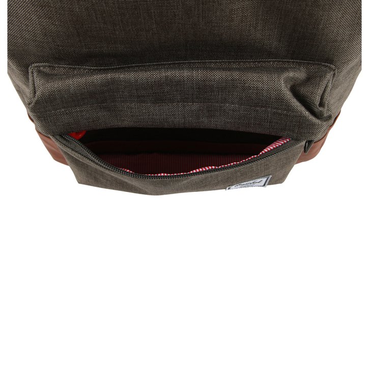 HERSCHEL HERITAGE CANTEEN crosshatch/tan