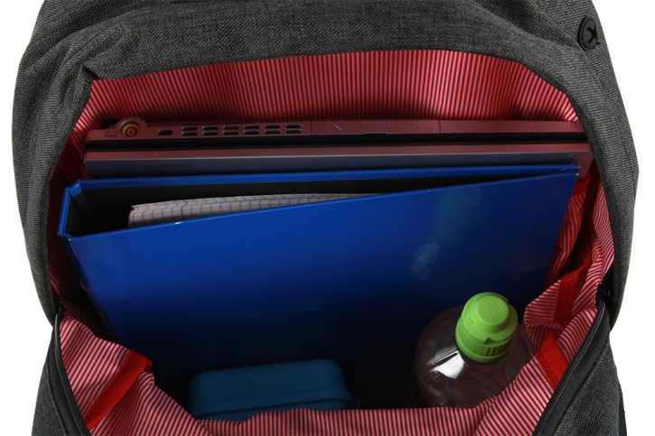 HERSCHEL HERITAGE BLACK crosshatch/black