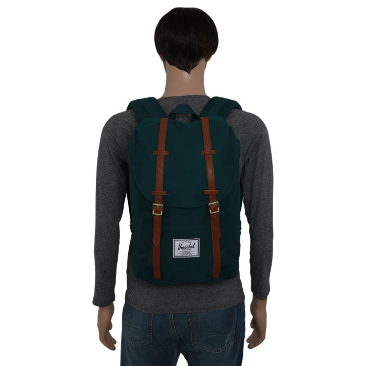HERSCHEL RETREAT deep teal/tan