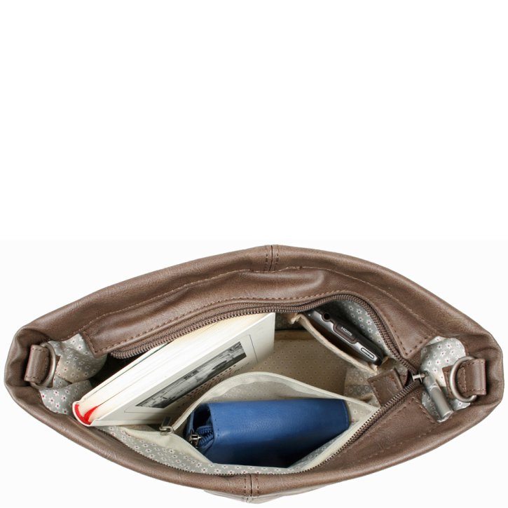 ZWEI Mademoiselle M8 kleine Shoulder Bag taupe