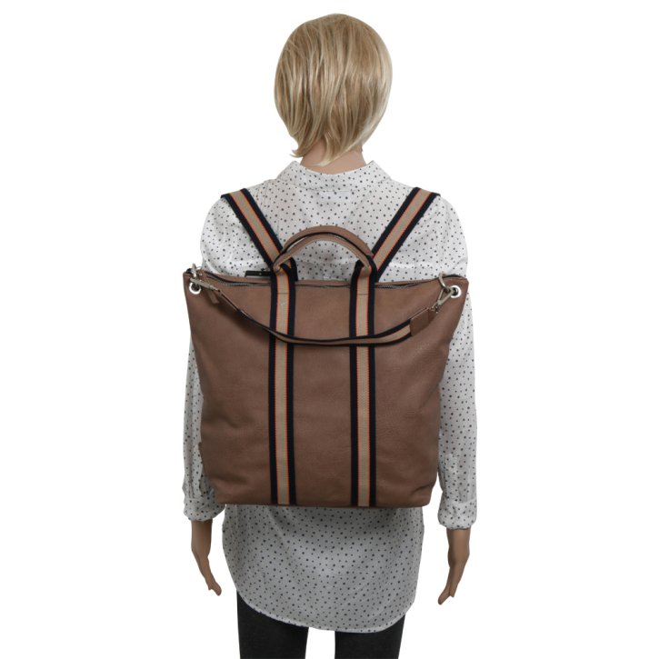 Emily & Noah LUISA 2in1 City Rucksack groß taupe