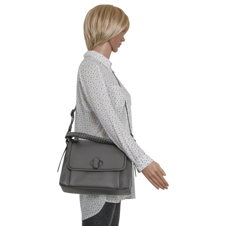 PLINIO VISONA CALIFORNIA Umhängetasche dunkelgrau