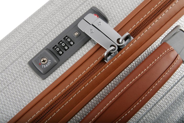 Samsonite Koffer Lite-Cube DLX 55 Trolley alu