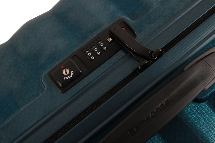 Samsonite Lite-Shock 69/25 Curv-Schalenkoffer petrol blue