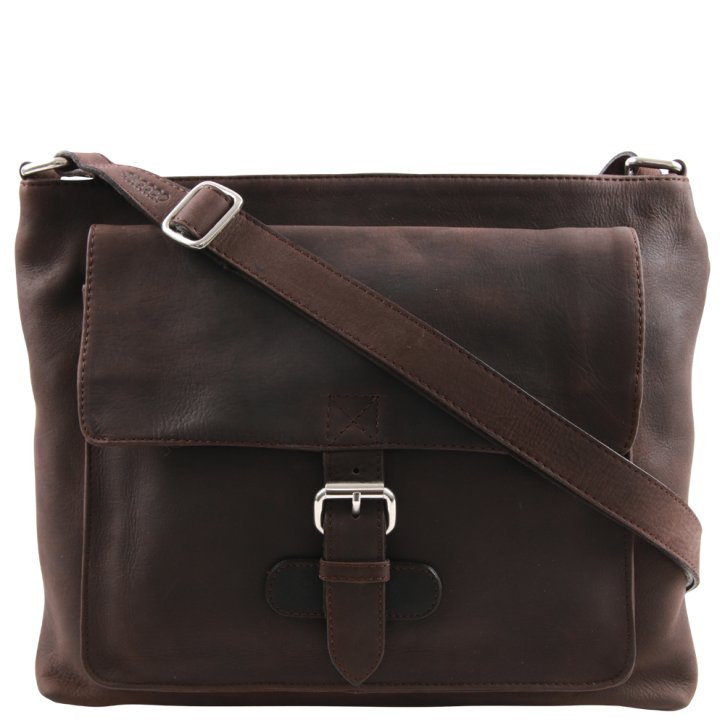 Saccoo Valencia Schultertasche havanna