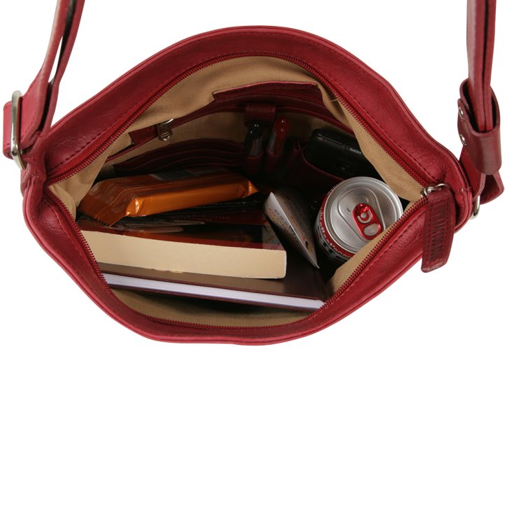 Saccoo Grenada Schultertasche red