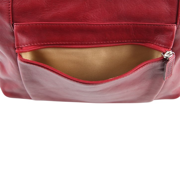 Saccoo BERJEMO Schultertasche red