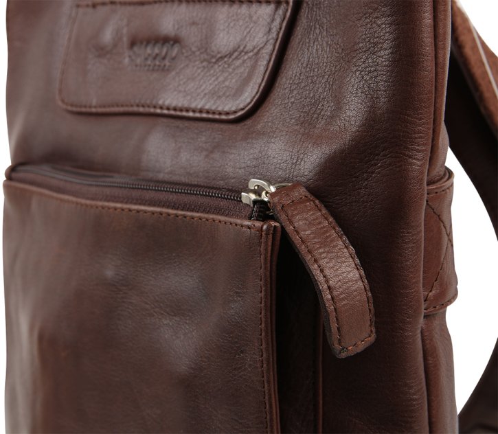 Saccoo LA PAZ Laptoprucksack choco