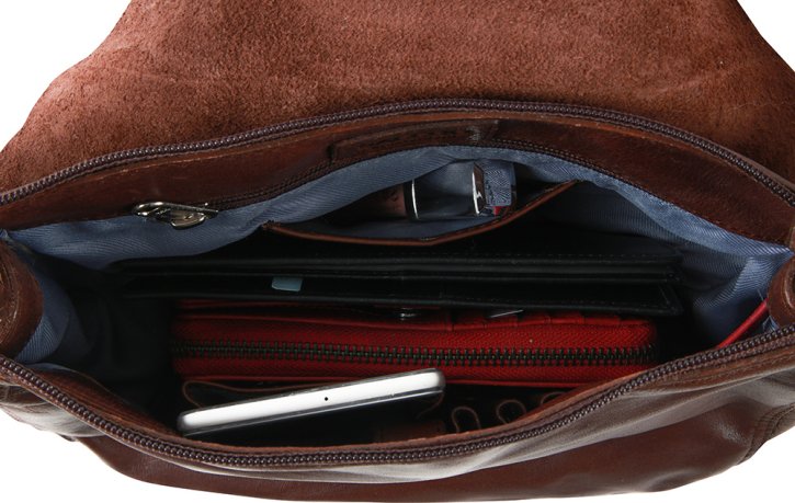 Saccoo Salpo Handtasche brown