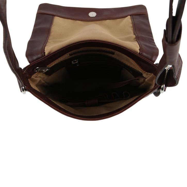 Saccoo Ricon Schultertasche brown
