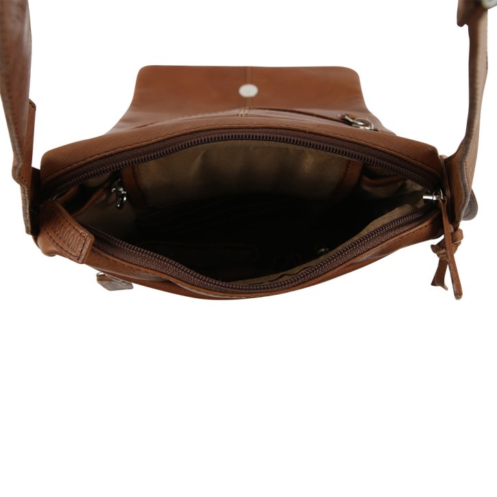 Saccoo Zurdo Handtasche brandy