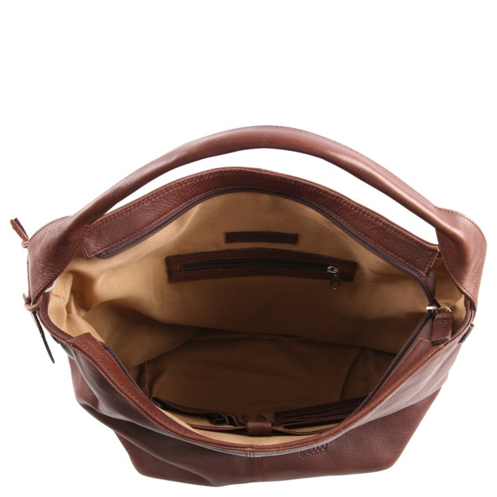 Saccoo Alota Umhängetasche choco