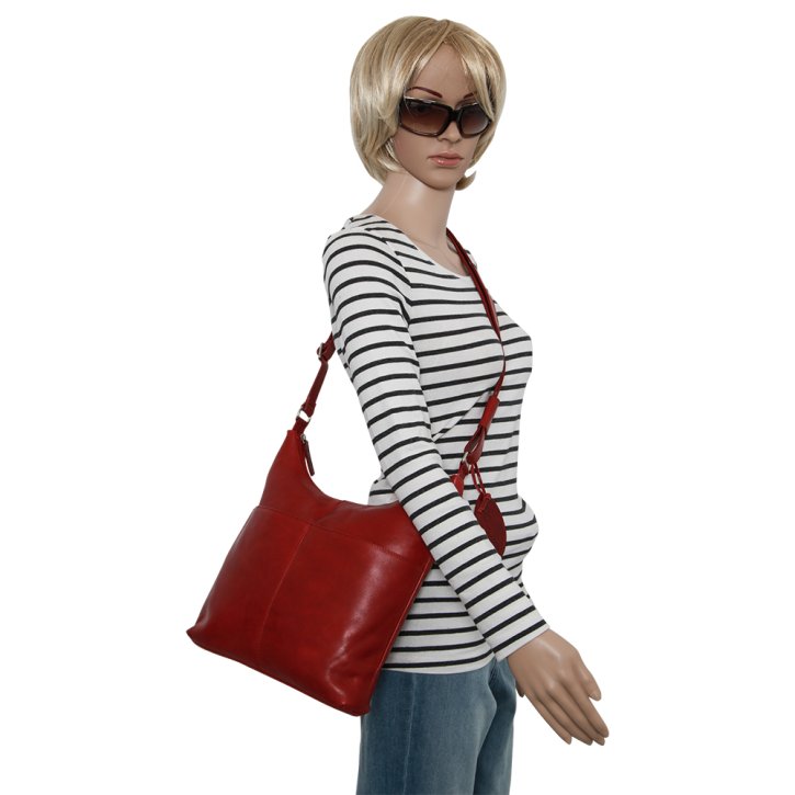 Saccoo MENUCO Umhängetasche red