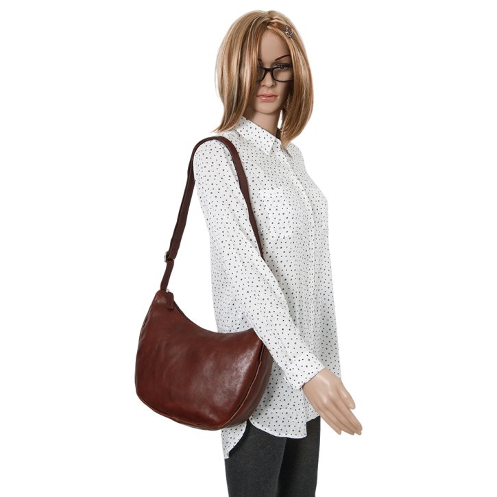 Saccoo RANCO Umhängetasche brown