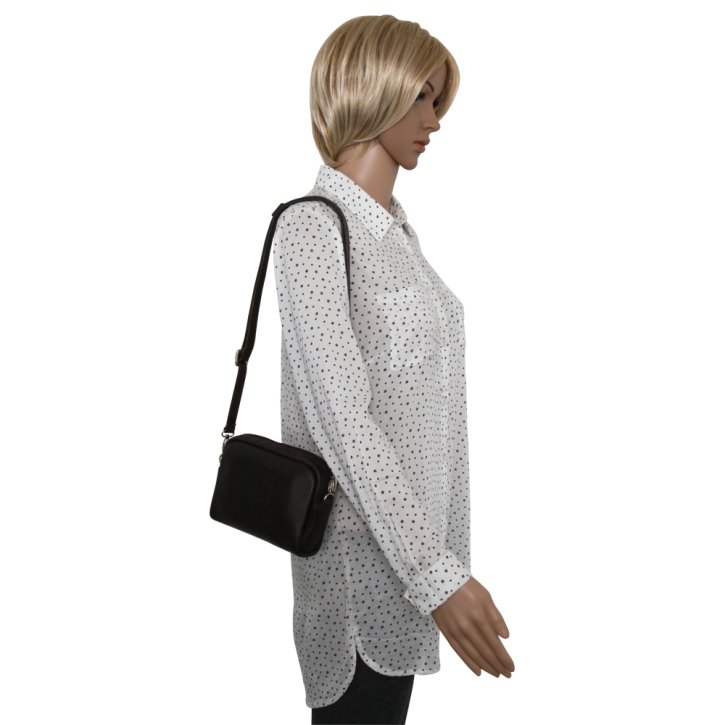 Saccoo CRIOLA Handtasche dark coffee