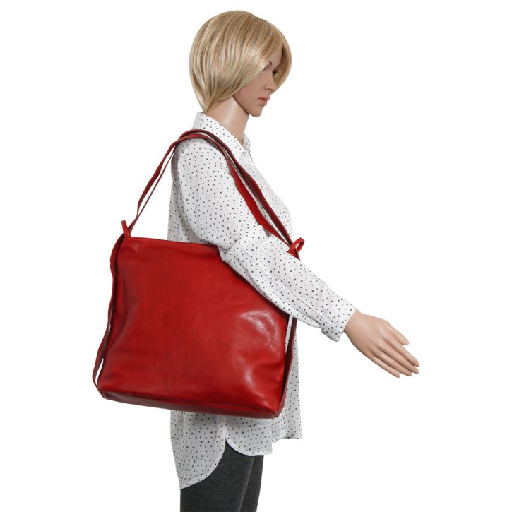 Saccoo Cascas L Shopper red