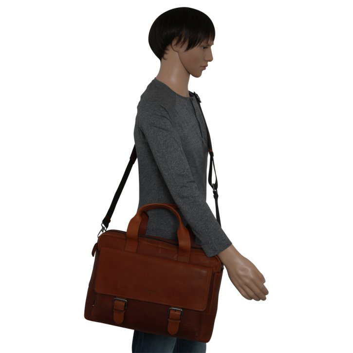 Strellson Turnham 2  xlhz Laptoptasche brown