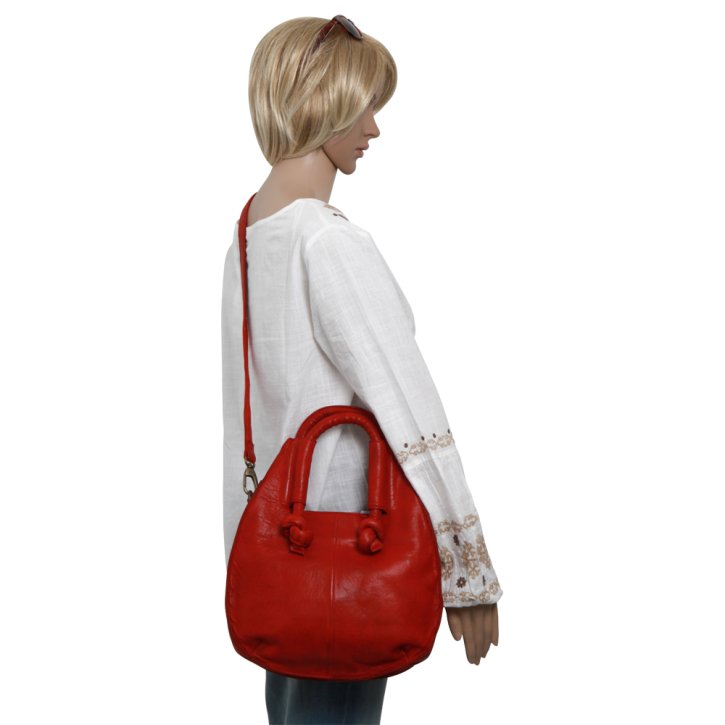 Taschendieb Wien SCHOTTENRING 3 Umhängetasche salsa red