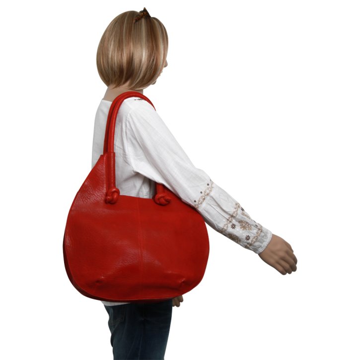 Taschendieb Wien SCHOTTENRING 1 Schultertasche salsa red