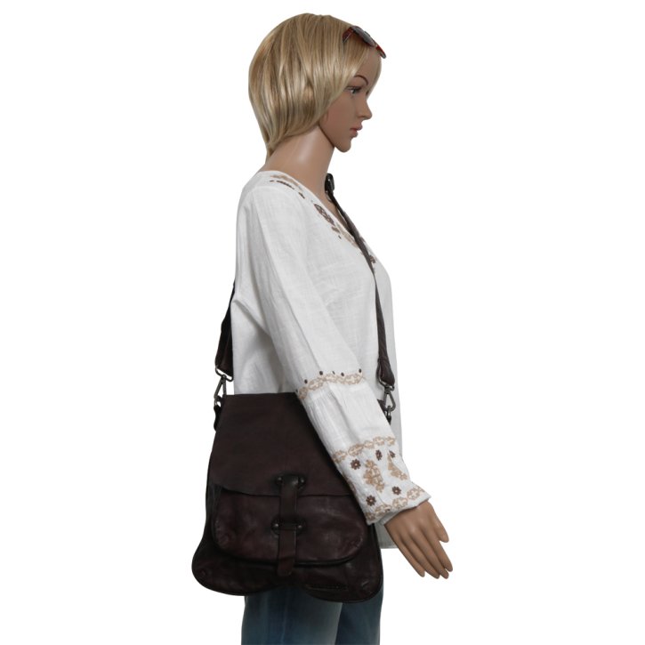 Taschendieb Wien KOHLMARKT 1 Umhängetasche dark chocolate