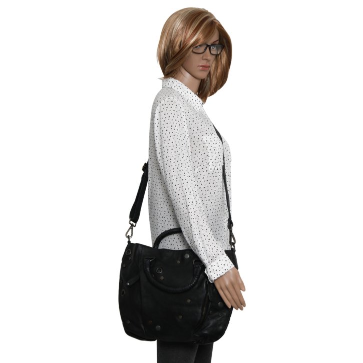 Taschendieb Wien Shopper anthrazit