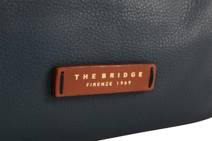 the bridge Shopper Feinleder violettblau