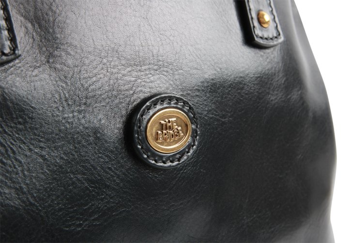 the bridge Exklusive Stadttasche Bugatti schwarz