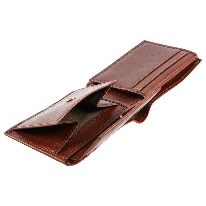 the bridge Scheintasche Rindleder braun