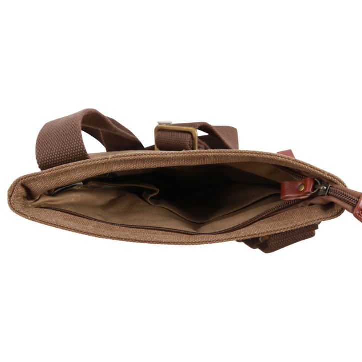 Troop London Across Body Bag Canvas brown