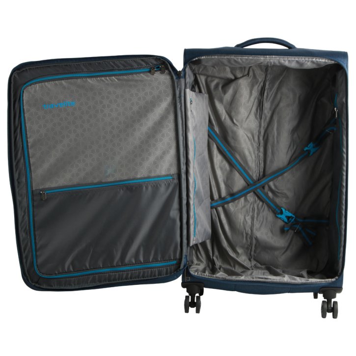 Travelite MADEIRA 4w L Trolley Marine/Türkis