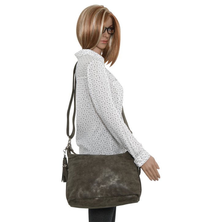 ZWEI Conny 11 Schultertasche brass