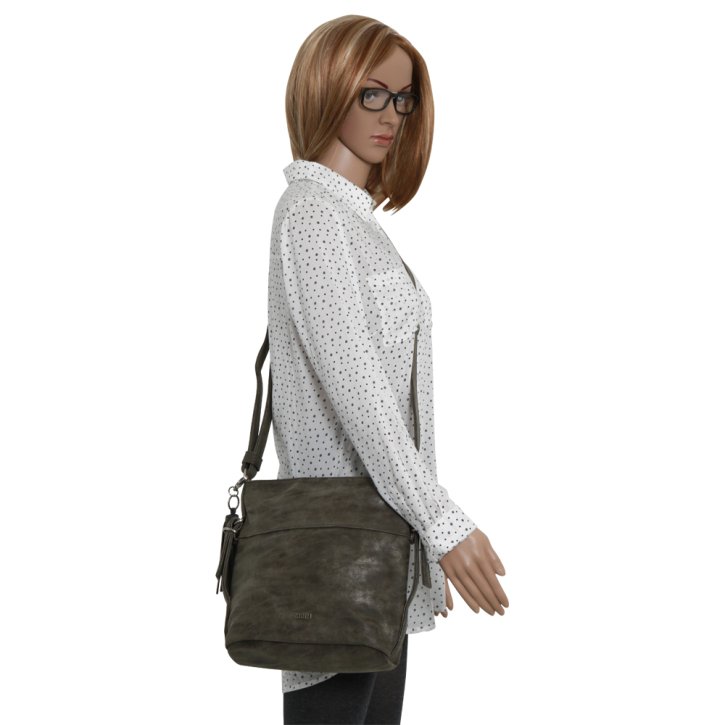 ZWEI Conny 8 Schultertasche brass