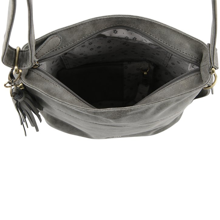 ZWEI Conny 8 Schultertasche grey