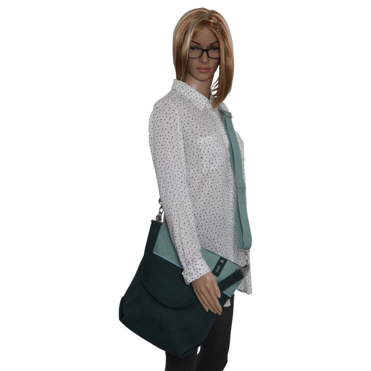 ZWEI JANA 12 Umhängetasche petrol