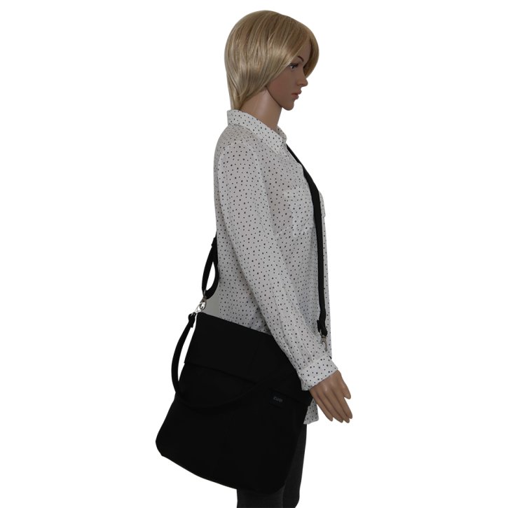 ZWEI Mademoiselle M12 Umhängetasche nubuk-black