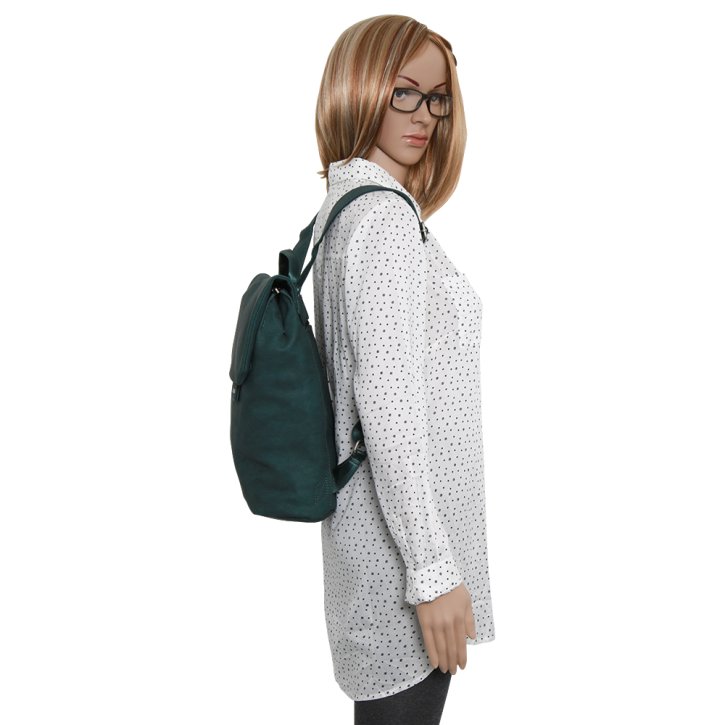 ZWEI Mademoiselle MR13 Rucksack nubuk petrol