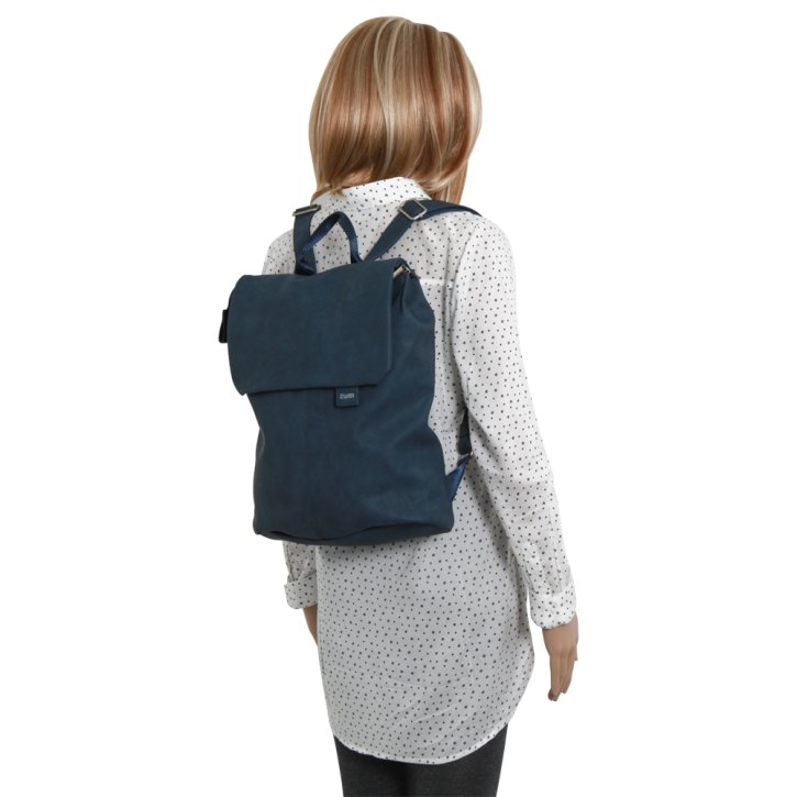 ZWEI Rucksack MR14 nubuk-blue