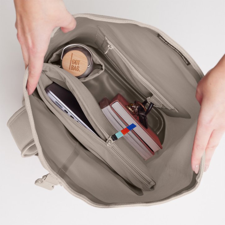 GOTBAG. RollTop 2.0 Laptoprucksack seahorse