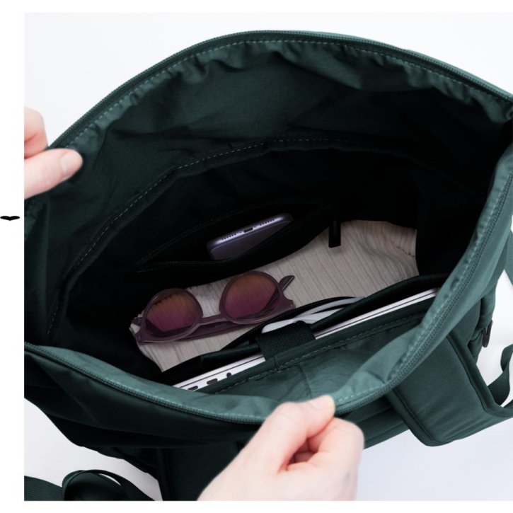 GOTBAG. RollTop easy monochrome sea teal