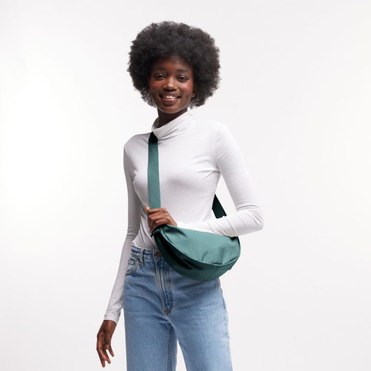 GOTBAG. Moon Bag small monochrome sea teal